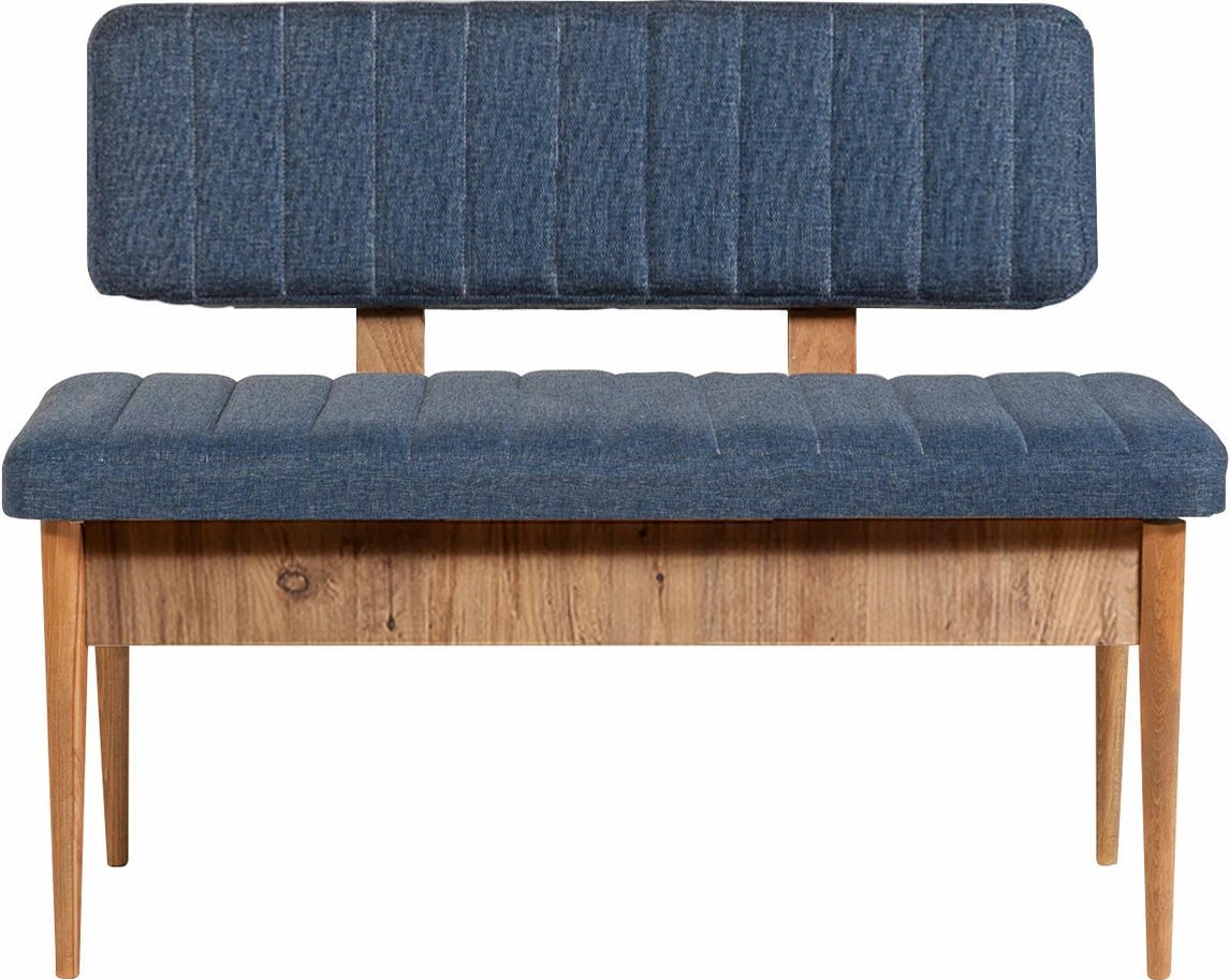 Bankë me depo, ngjyrë pishë Atlantike dhe blu e errët, Hanah Home Vina