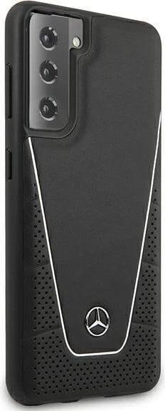 Mbështjellës Mercedes MEHCS21MCLSSI Dynamic Line për Samsung Galaxy S21+, i zi