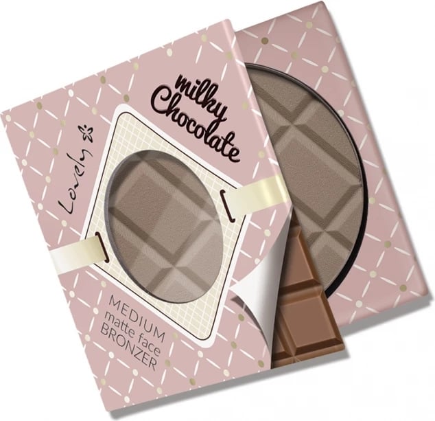 Bronzer Lovely Milky Chocolate Medium Matte Medium 9g Bronzer Lovely Milky Chocolate Medium Matte Medium 9g