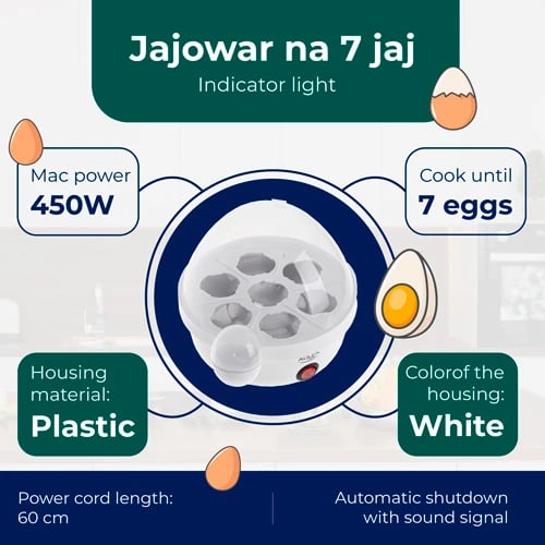 Zierëse veze, Adler AD 4459, 7 vezë, 360W max 450W, auto fikje me sinjal, filxhan matës me gjilpërë, e bardhë