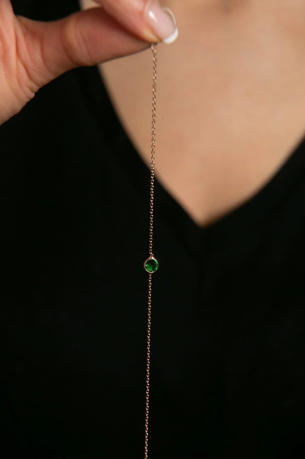 Byzylyk argjendi, ngjyrë ari rozë, Elika Silver, TFNY65170