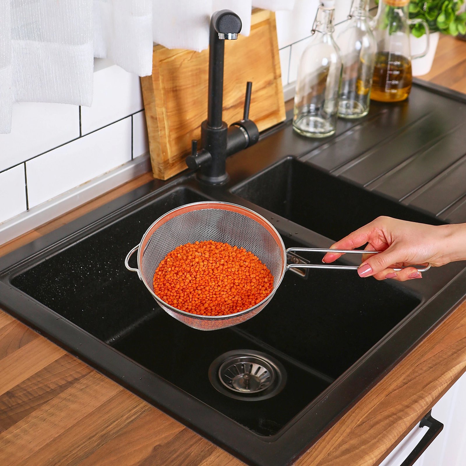 Sitajkë çeliku inox, Hermia Concept, GB0061, ngjyrë argjendi, 17x35x7cm