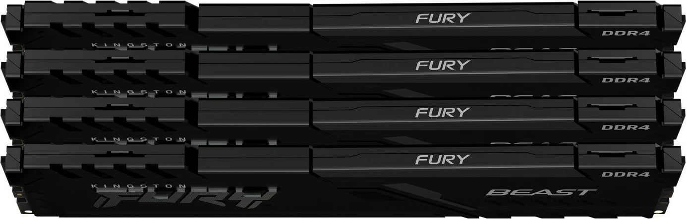 RAM Memorje, Kingston FURY Beast KF436C18BBK4/128, 128GB (4x32GB) DDR4 3600MHz CL18, me radiator