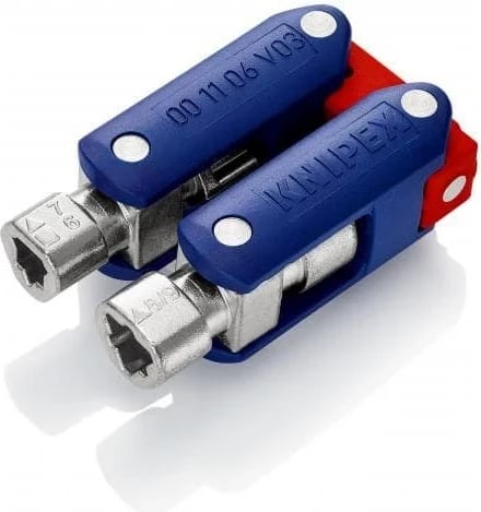 Çelës Knipex DoubleJoint, i zi, blu dhe kuq