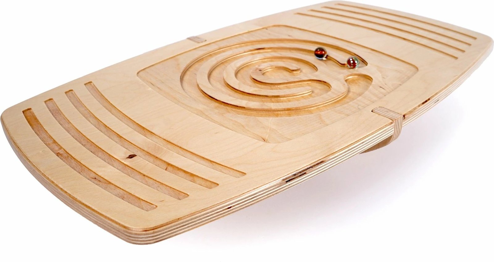 Dërrasë balancuese për fëmijë, ngjyrë lisi, Skye Decor, BLTYZ-AKTV010