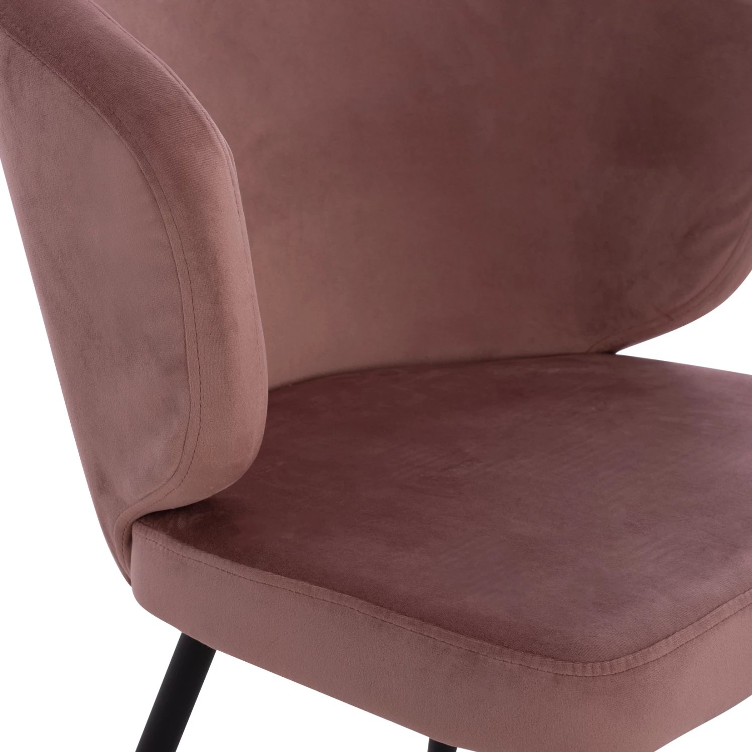 Karrige JIYA, ngjyrë molle të kalbur, metalike, FH8728.02, 60x60x85, set prej 2 copë