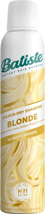 Shampon i thatë Batiste Colour Dry Shampoo për femra për flokë bionde 200ml