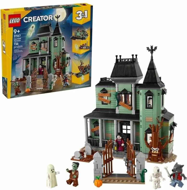 Set lodrash Lego për fëmijë, Haunted Mansion