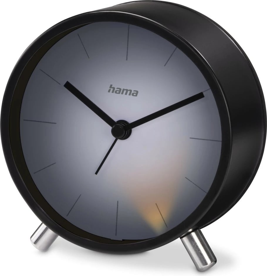 Orë alarmi Hama 222226, analoge, e zezë