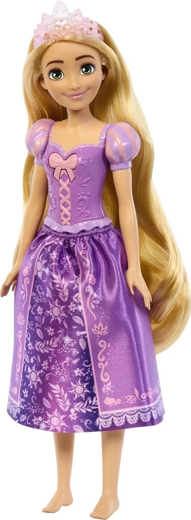Kukull mode Disney Princess Rapunzel që këndon, MATTEL, 249243, shumëngjyrëshe