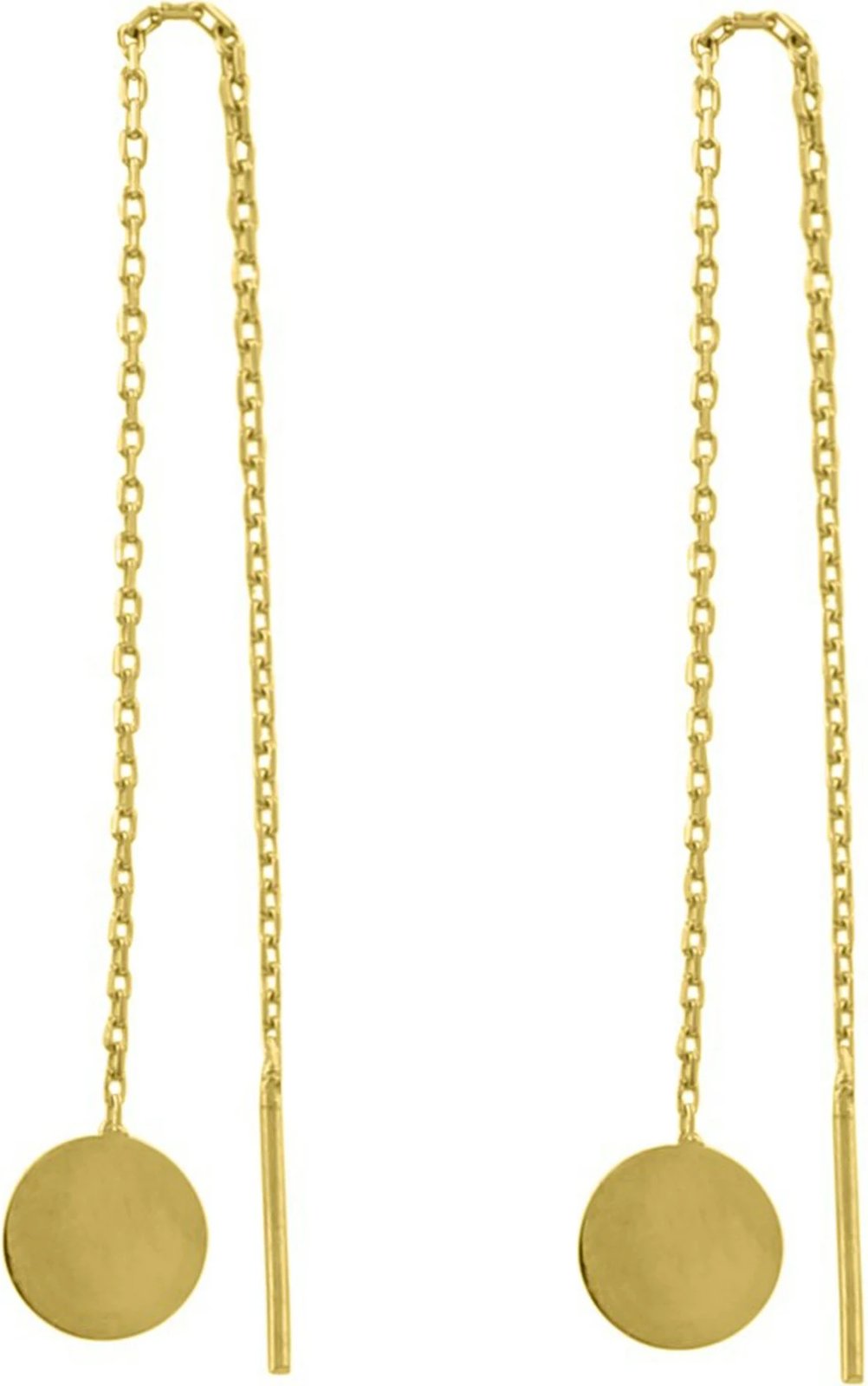 Vathë të hollë prej argjendi, ngjyrë ari, Jumeon 10686G