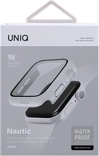 Mbështjellës UNIQ Nautic për Apple Watch 4/5/6/SE 44mm, Bardhë