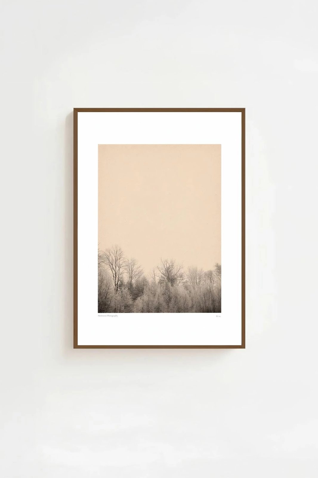 Pikturë dekorative me kornizë, Wallity, Lmnmdlkahve24, shumëngjyrëshe, 33x48cm