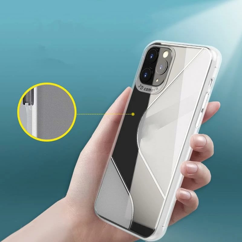 Mbështjellës Hurtel S-Case për Huawei P Smart 2020, TPU, Blu