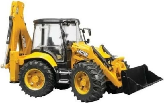 Eskavator-ngarkues lodër BRUDER JCB 5CX eco, 1:16, verdhë/zezë