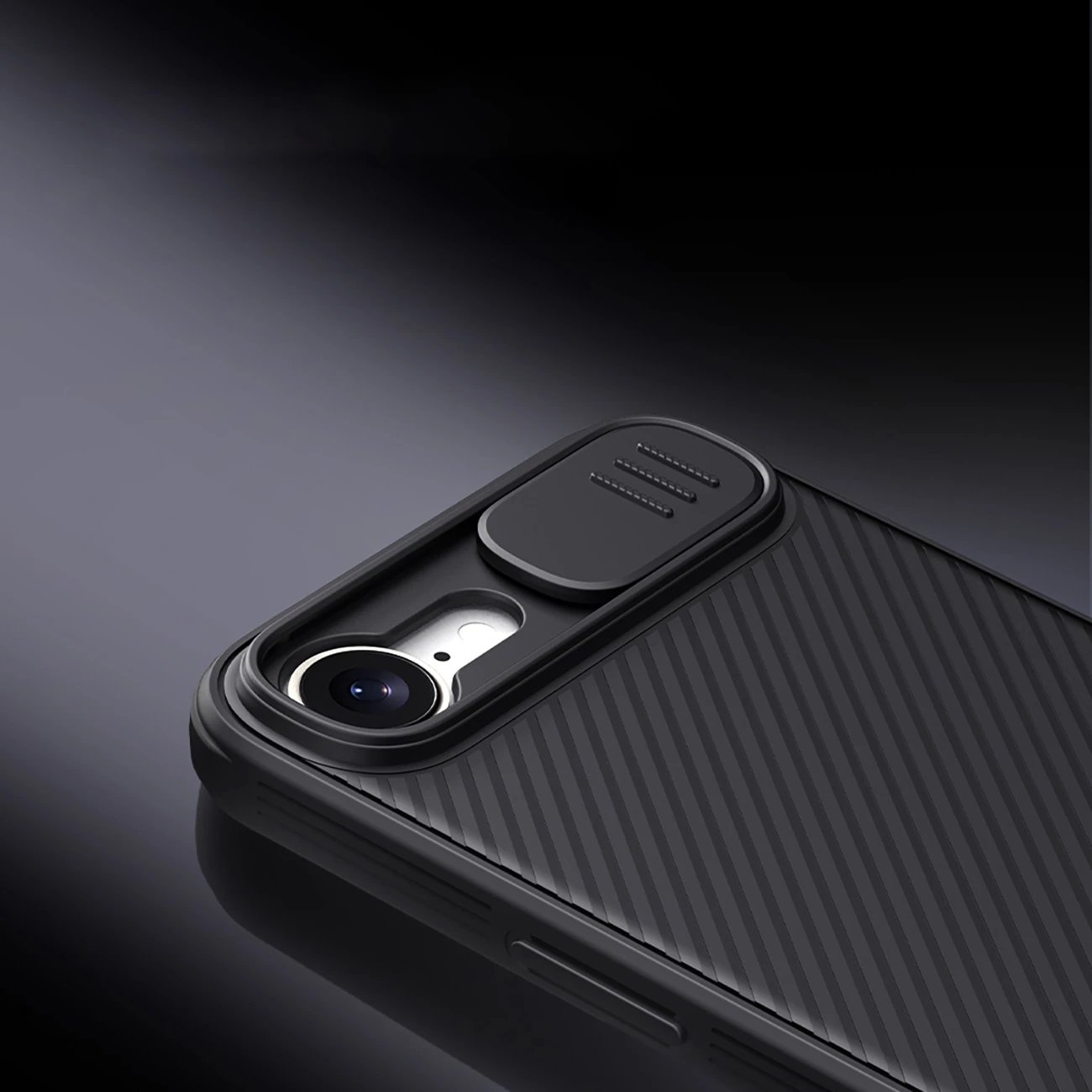 Mbështjellës Nillkin CamShield Pro Magnetic për iPhone 16e, i zi