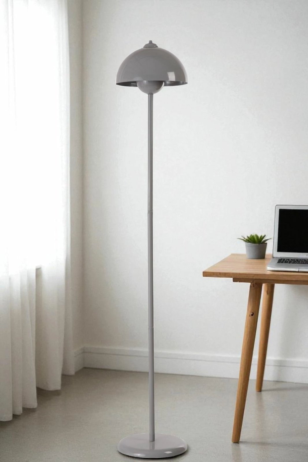 Llambë dyshemeje Opviq, ngjyrë gri, 8937-1 Llambë dyshemeje Opviq, ngjyrë gri, 8937-1