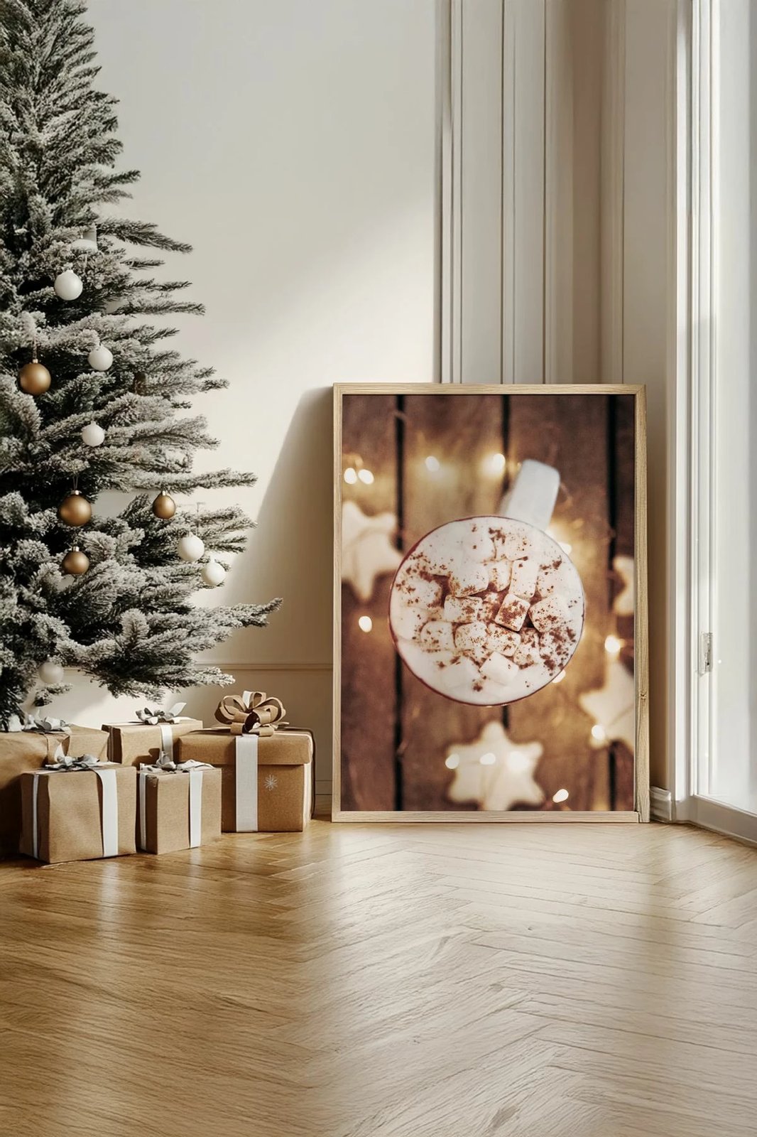 Pikturë dekorative me kornizë, Wallity, Nwyearsngmdl62, shumëngjyrëshe