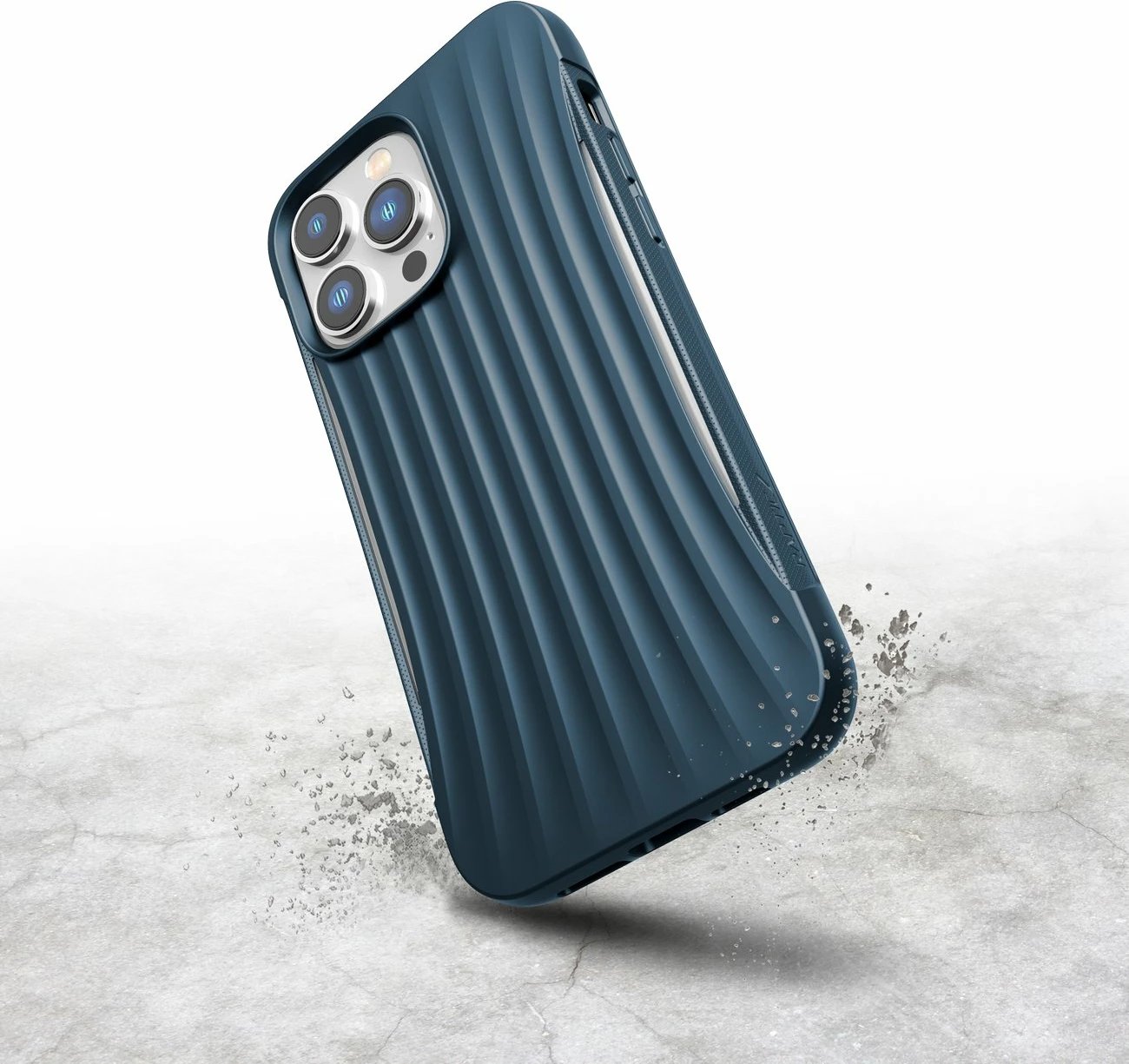 Mbështjellës Raptic X-Doria Clutch për iPhone 14 Pro, MagSafe, Blu