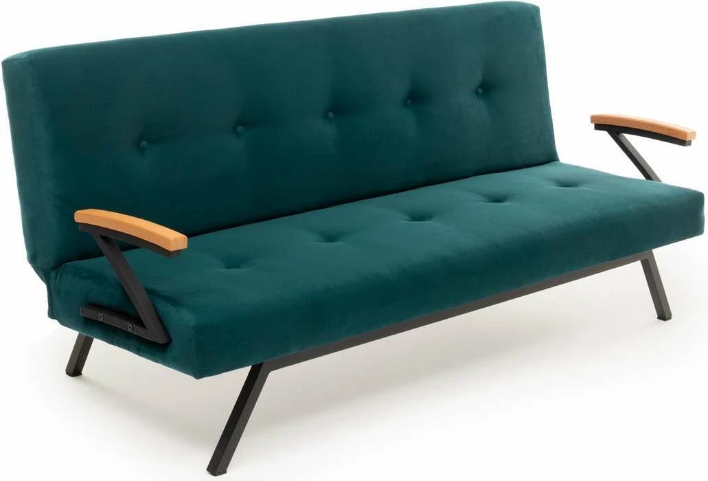 Divan-krevat 3 vende, Atelier del Sofa, ngjyrë jeshile petrol, Zven