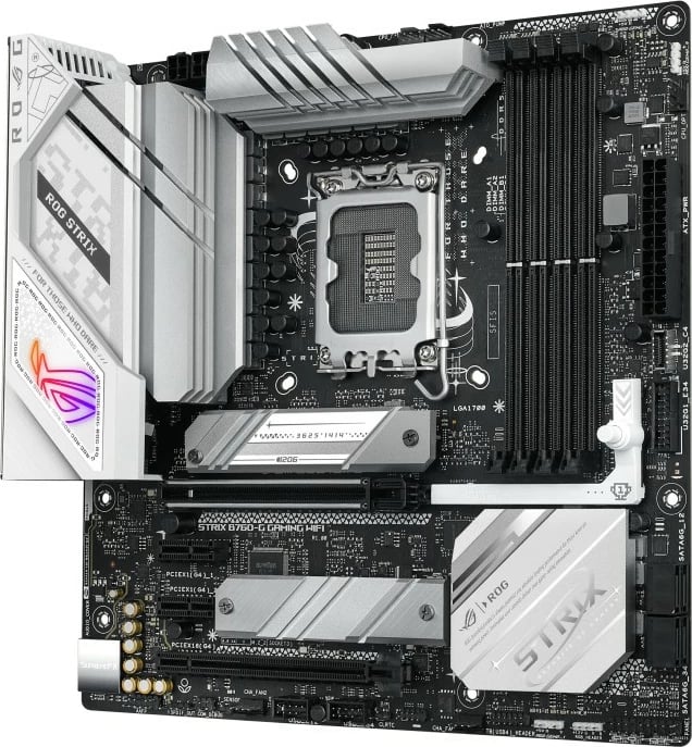 Pllakë amë ASUS ROG STRIX B760-G GAMING WIFI, Intel, LGA 1700, DDR5, 192 GB