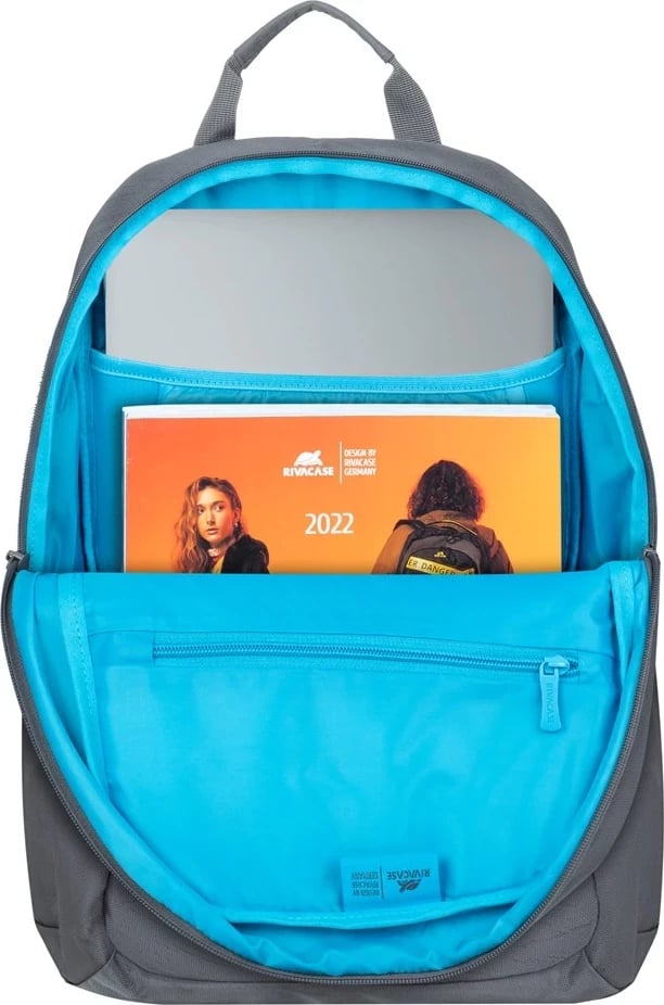 Çantë shpine për laptop RIVACASE, 7523 Alpendorf ECO, gri