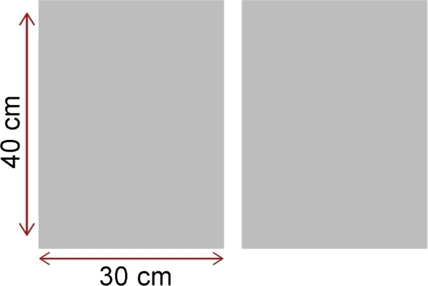 Pikturë dekorative MDF (2 copë), Wallity, 2P3040MDFCIZ-002