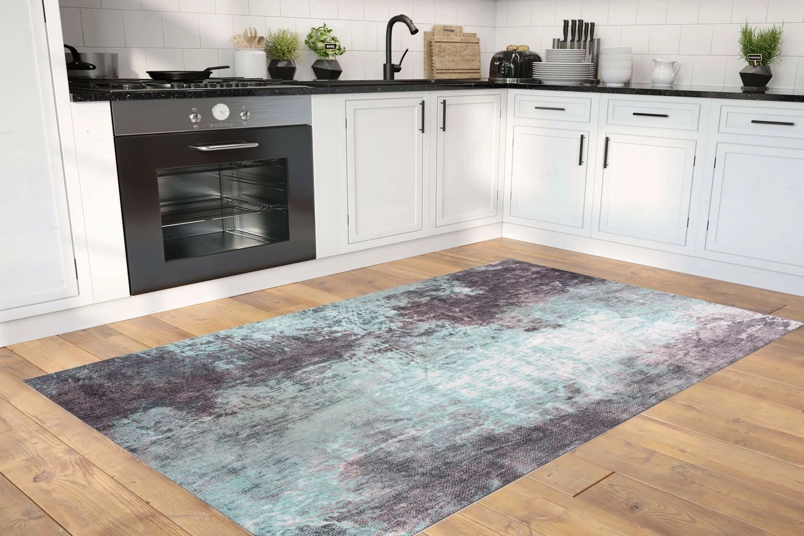 Qilim Conceptum Hypnose, Fusion Chenille, 210x310cm, ngjyrë e gjelbër AL 241