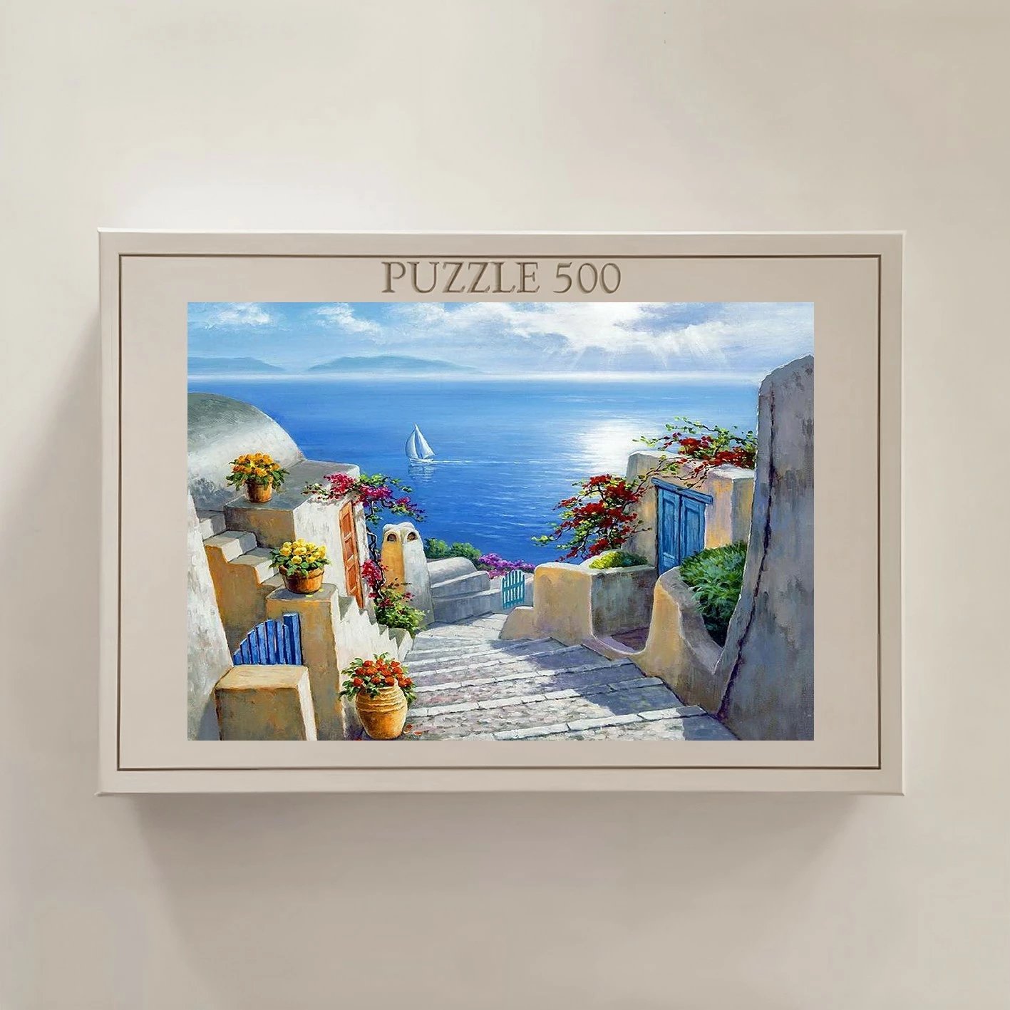 Puzzle 500 copë, Evila Originals, shumëngjyrësh, PZL_0196_500