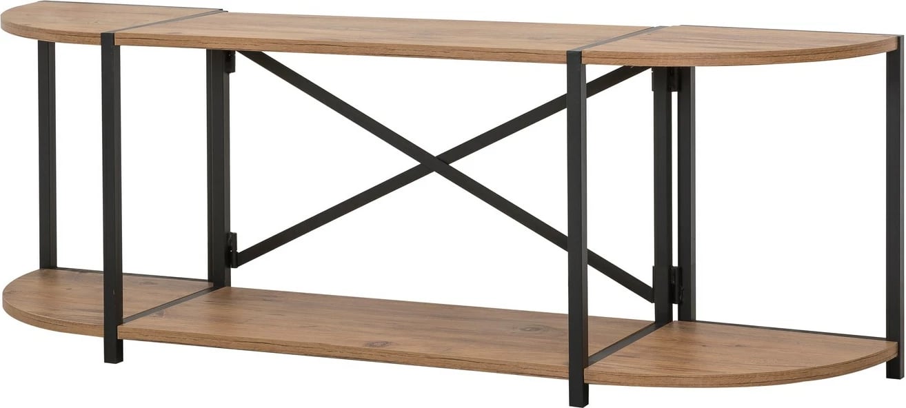 Komodë TV Skye Decor, Sky Rafix, ngjyrë Atlantic Pine dhe e zezë