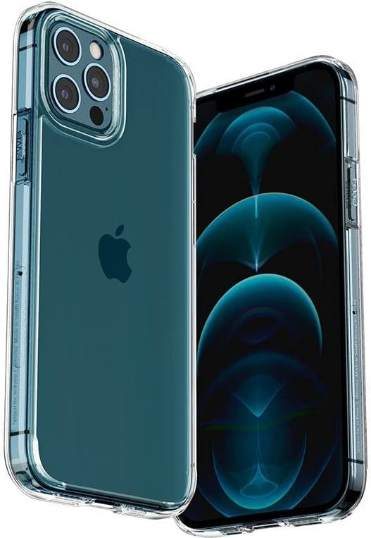 Mbështjellës Spigen Ultra Hybrid për iPhone 12 / iPhone 12 Pro, Transparent Mbështjellës Spigen Ultra Hybrid për iPhone 12 / iPhone 12 Pro, Transparent