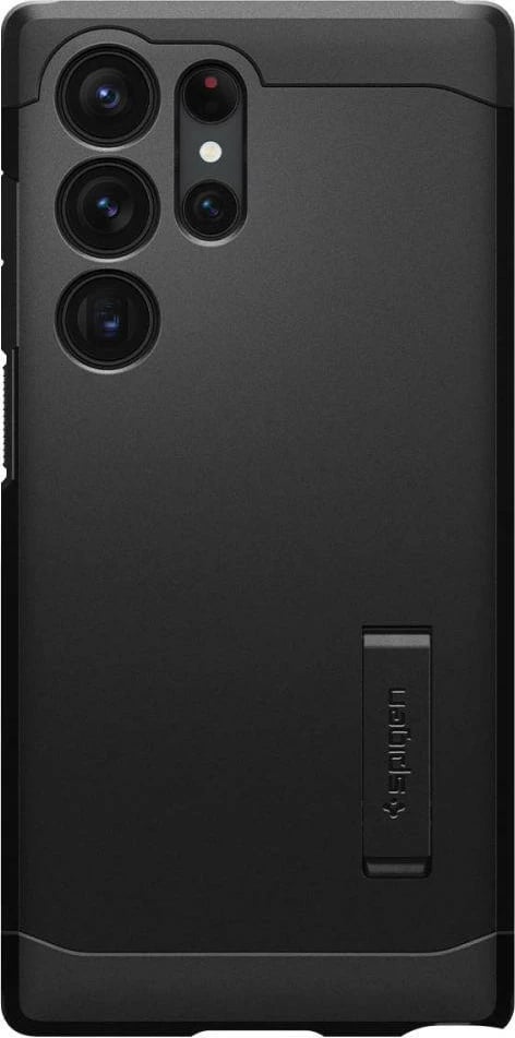 Mbështjellës Spigen Tough Armor për Samsung Galaxy S23 Ultra, i zi Mbështjellës Spigen Tough Armor për Samsung Galaxy S23 Ultra, i zi