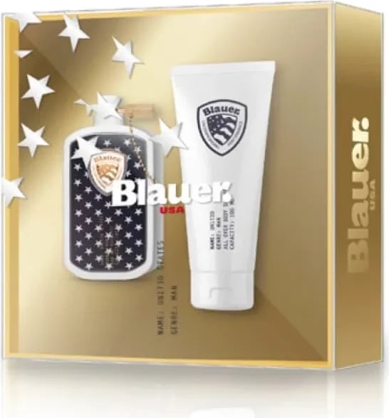 Set Eau de Toilette për meshkuj Blauer USA Journey Boston Man Ep40 me xhel dushi