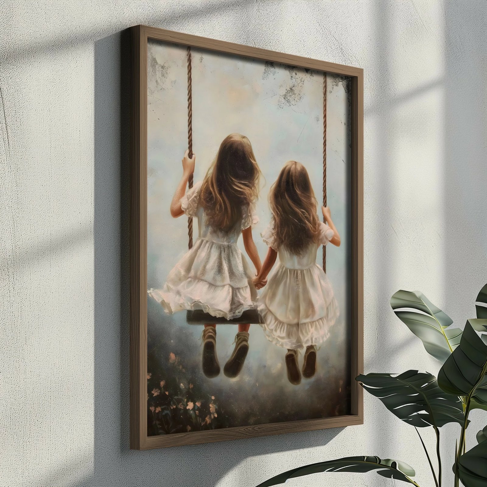 Pikturë dekorative me kornizë, MDF, shumëngjyrëshe, Wallity, GE238-L