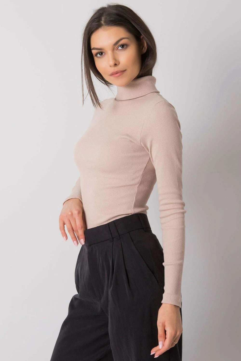 Turtleneck Rue Paris 174727, bezhë
