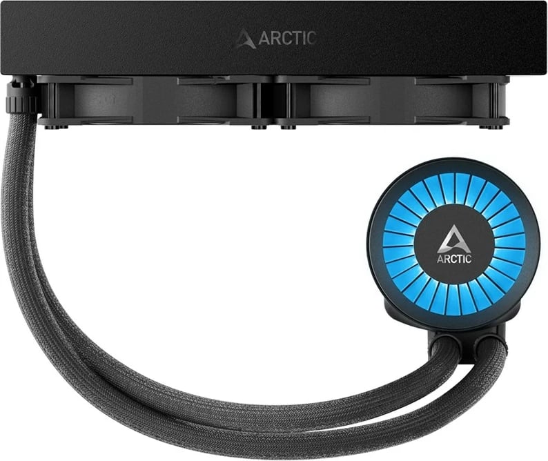 Ftohës uji Arctic Liquid Freezer III 240 A-RGB, për CPU, i zi