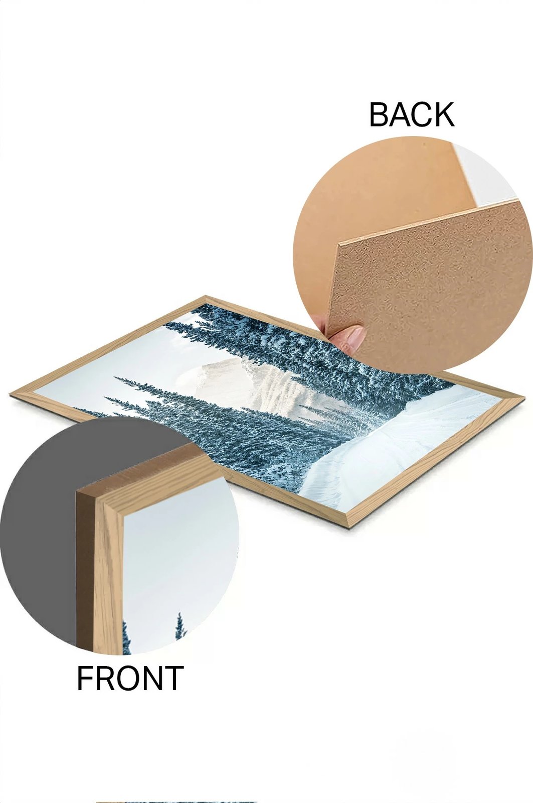 Pikturë dekorative për mur, shumëngjyrëshe, Tekhammdf96, 33x48cm