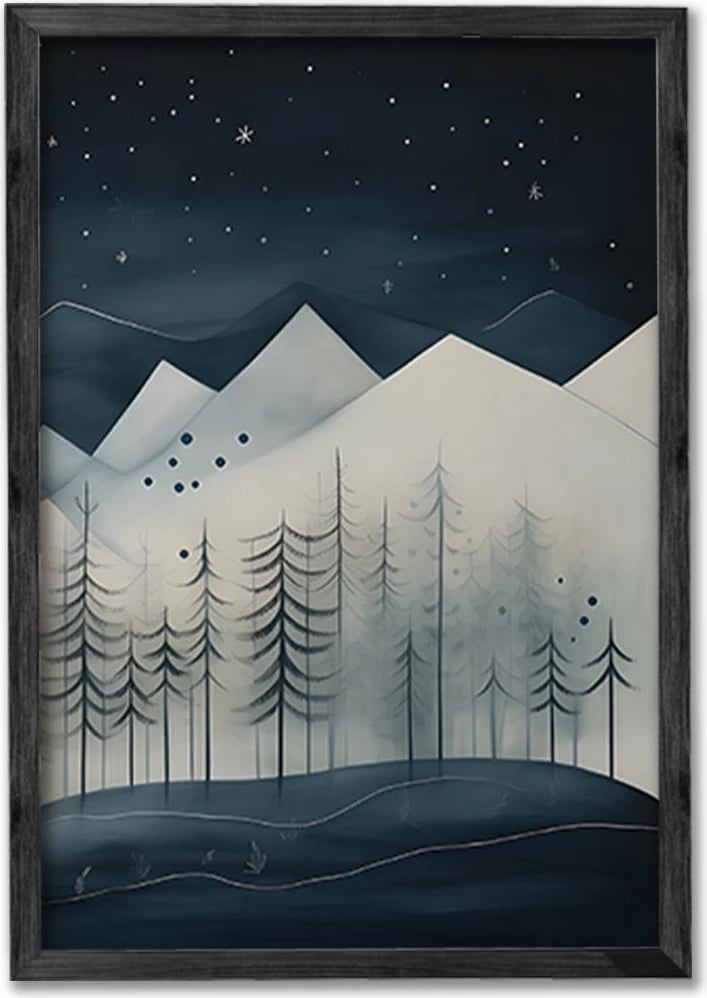 Pikturë dekorative me kornizë (3 copë), Wallity, Ersy3Syhcrv46