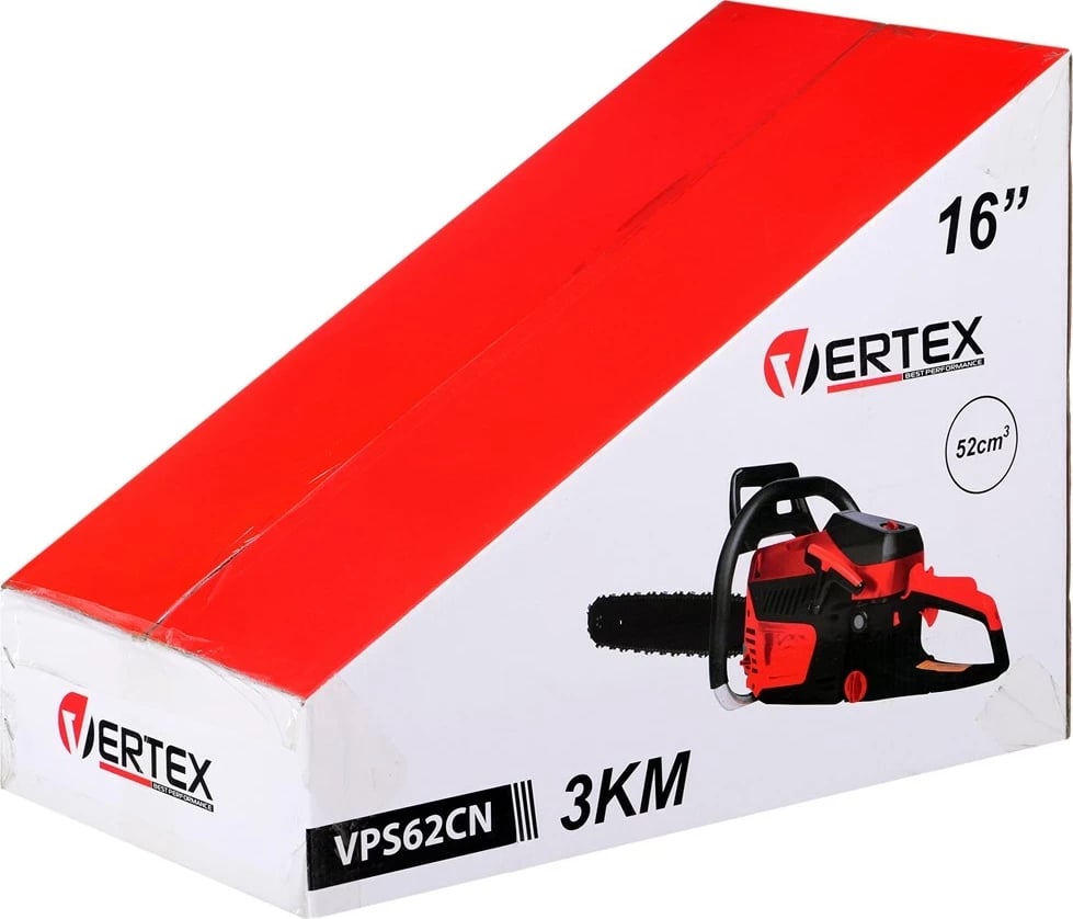 Sharrë me zinxhir VERTEX VPS62CN, 3HP, e kuqe