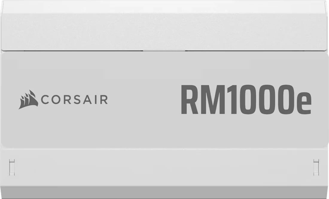 Furnizues energjie ATX, Corsair RM1000e, 1000 W 80 Plus Gold, plotësisht modular ATX 3.1, i bardhë