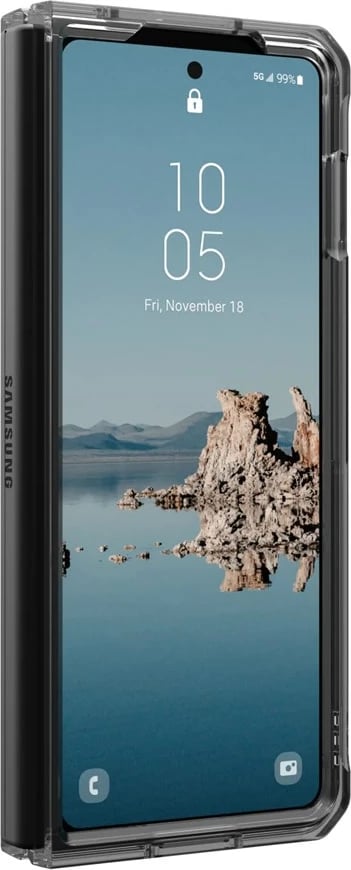 Mbështjellës Urban Armor Gear 21421511313A për Samsung, 7.6", Transparent, Bardhë