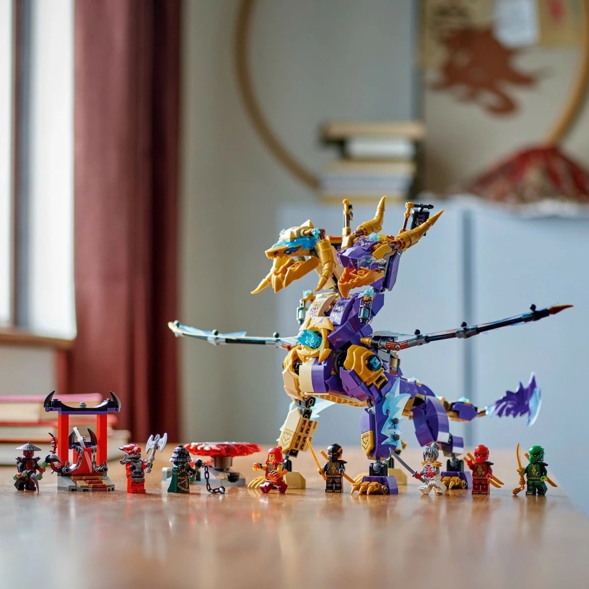 Set ndërtimi LEGO Ninjago 71836 Arcysmok Focus, 869 pjesë, plastikë, për fëmijë 9+