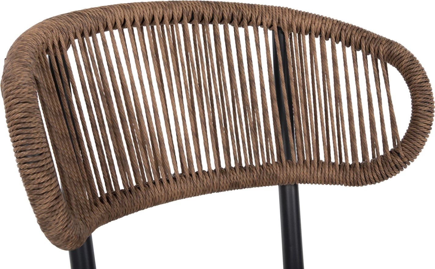 Karrige EULO FH6049.03 alumini në ngjyrë antracit-sintetik rattan në gri 49x60x78Hcm