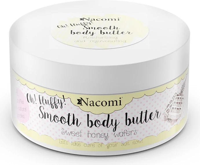 Gjalp trupi për femra Nacomi Honey Waffles 100g