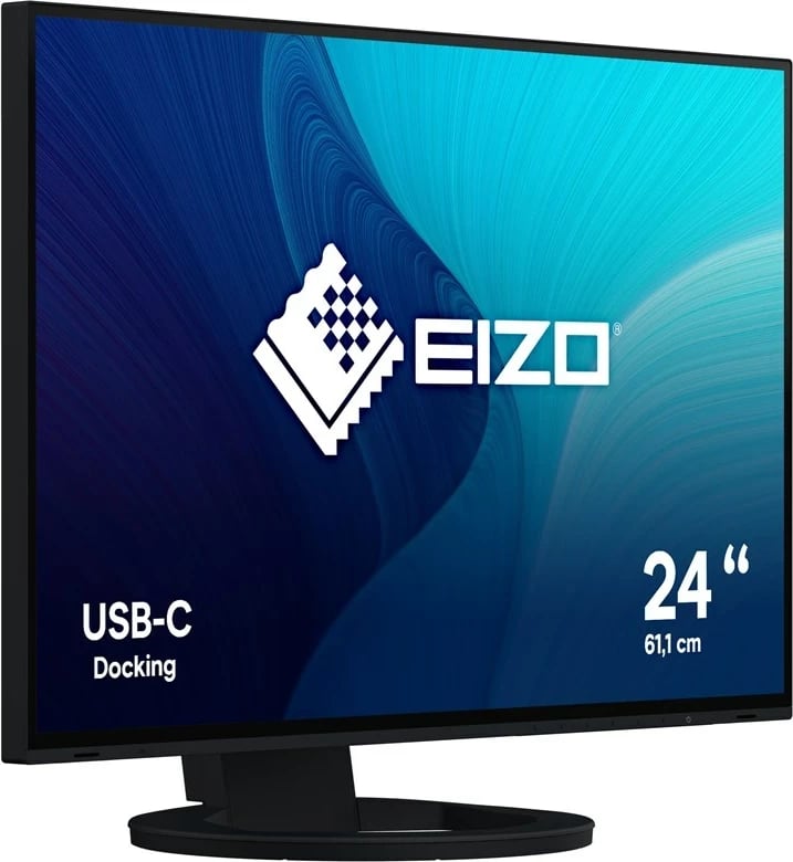 Monitor EIZO FlexScan EV2485-BK, 24.1", WUXGA, LED, USB-C, i zi