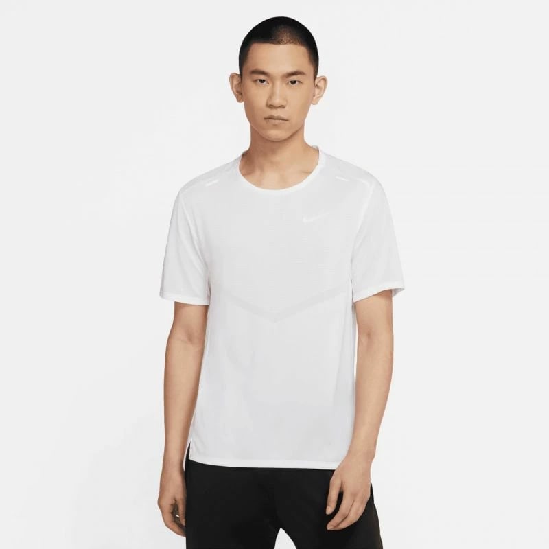 Fanellë për vrapim për meshkuj Nike Dri-FIT, e bardhë