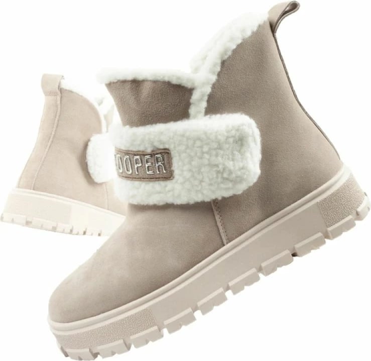 Çizme femra Lee Cooper, bezhë