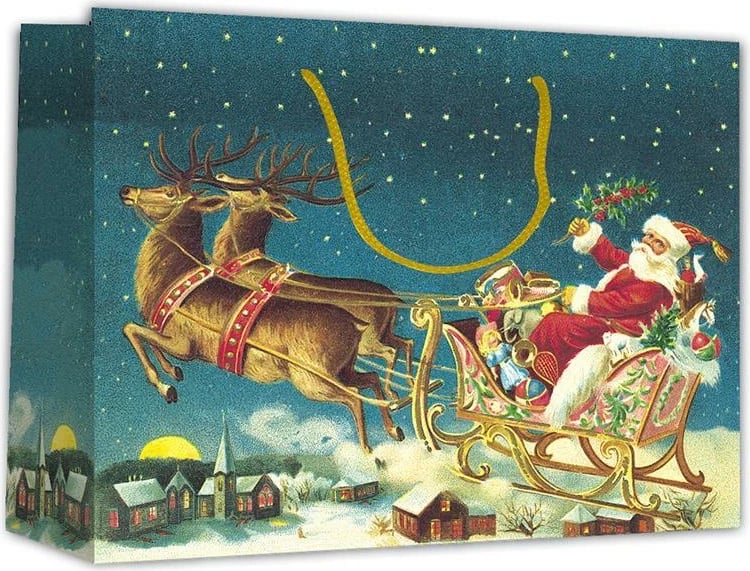 Qese letre Next Santa Claus H40x46x14