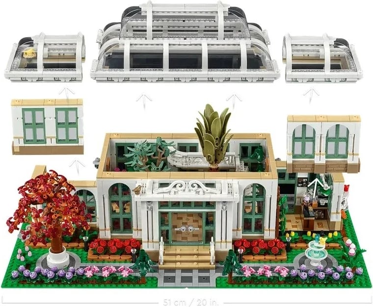 Set LEGO IDEAS 21353 Botanical Garden