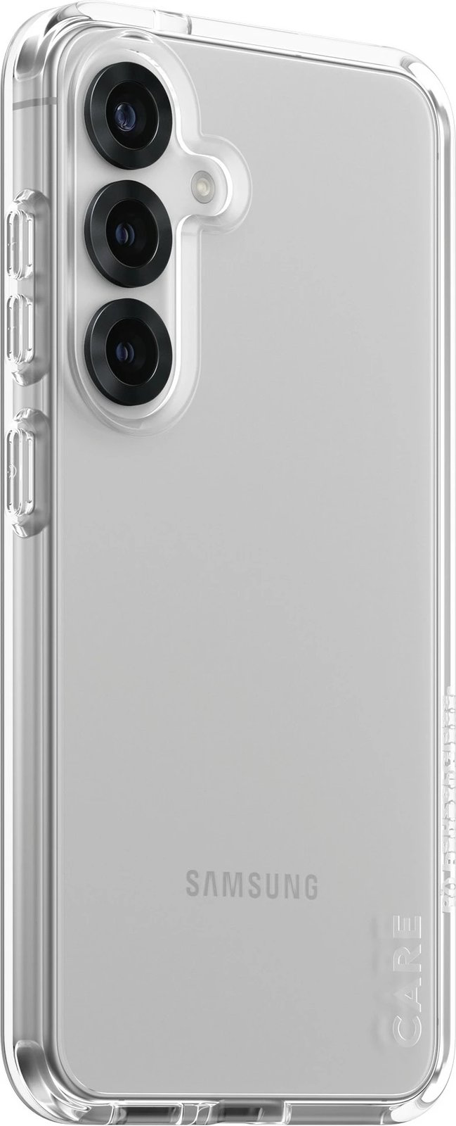 Mbështjellës PanzerGlass CARE Flagship Case Clear me kornizë transparente për Galaxy S25
